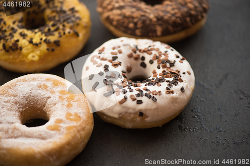 Image of Tasty assorted donuts