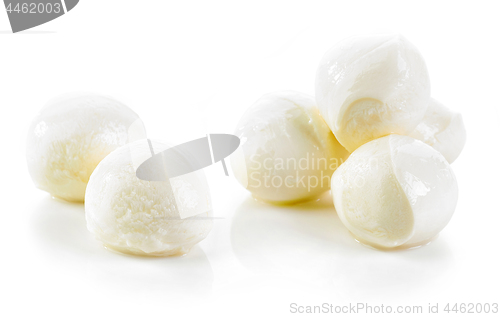 Image of mozzarella cheese balls