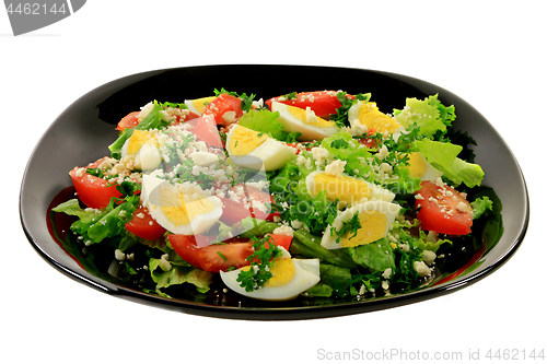 Image of Spring salad with eggs 