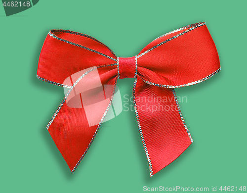 Image of red decorative bow