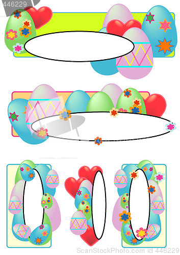 Image of Easter Egg Tags Oval
