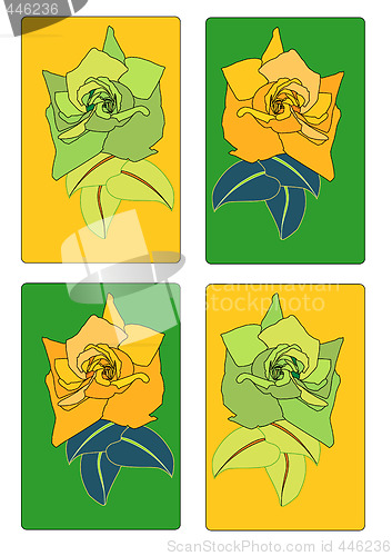 Image of Fine Rose Tags