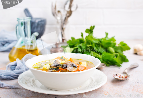 Image of fresh soup