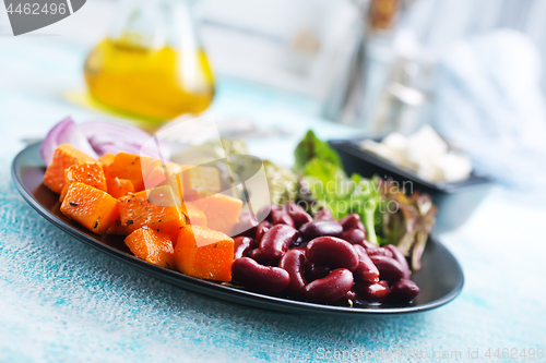 Image of ingredients for salad