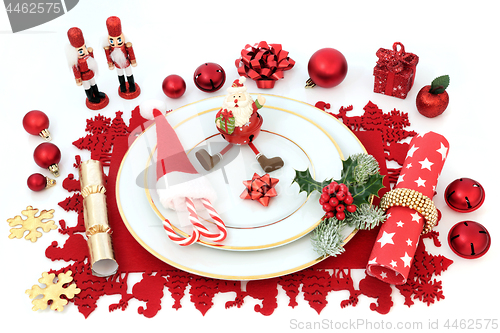 Image of Christmas Dinner Fun Table Setting