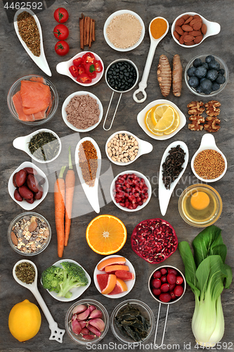 Image of Food Selection to Slow the Ageing Process