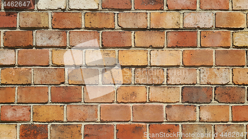 Image of Background of old vintage brick wall