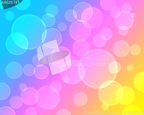 Image of Background with bokeh pattern