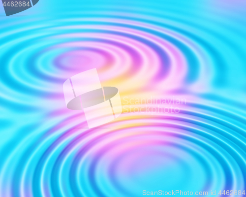 Image of Colorful abstract background with round ripples pattern