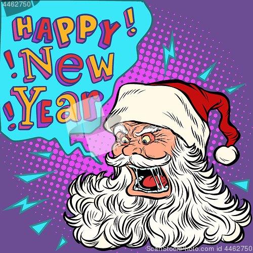 Image of Bad Santa happy new year