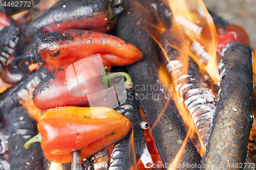 Image of preparing to fire pepper