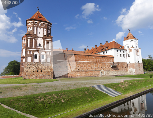 Image of ancient fortress, Belarus