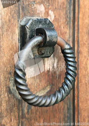 Image of Old door knocker