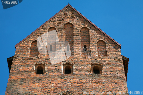 Image of Tower of the Trakai Castle near Vilnius