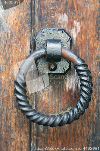 Image of Old door knocker