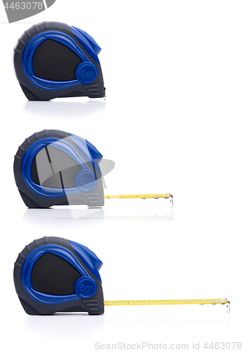 Image of Measuring tape on white