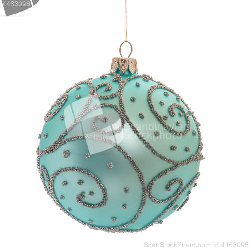 Image of Christmas bauble on white