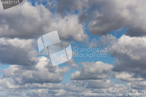 Image of Clouds and sky background