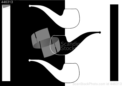 Image of Pipe Silhouette