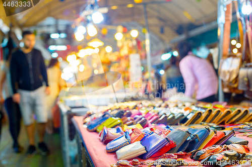 Image of Chiang Mai night market. Thailand