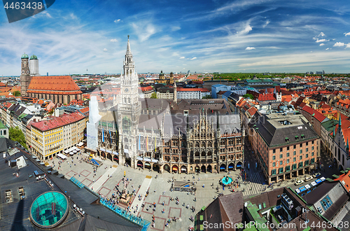 Image of Aerial view of Munich, Germany