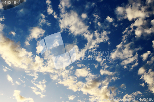 Image of beautiful sky natural background