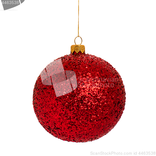 Image of Christmas bauble on white