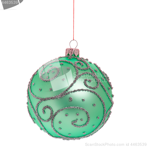 Image of Christmas bauble on white