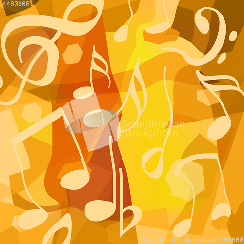 Image of Liquid music background