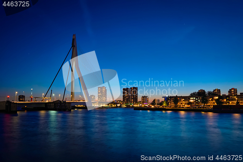 Image of Erasmus Bridge, Rotterdam, Netherlands