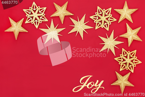 Image of Christmas Star Bauble Background