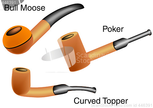 Image of Trio of Pipes