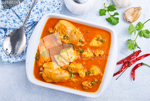 Image of chicken curry