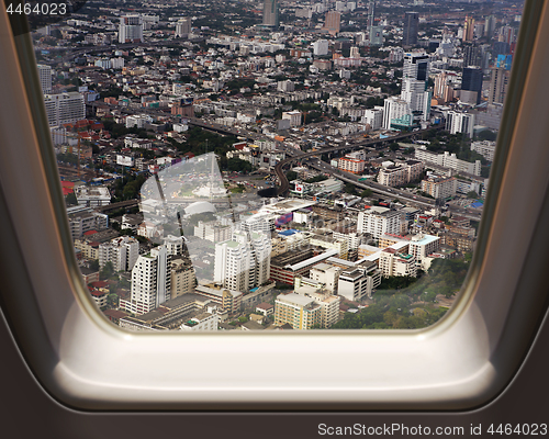 Image of Aerial view of Bangkok city