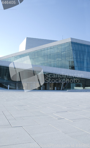 Image of The new Opera House in Oslo