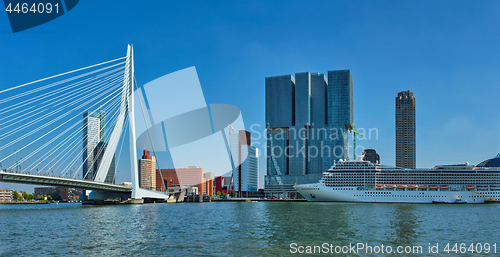 Image of Rotterdam cityscape, Netherlands