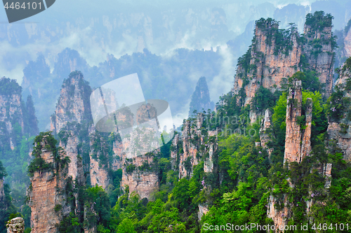 Image of Zhangjiajie mountains, China