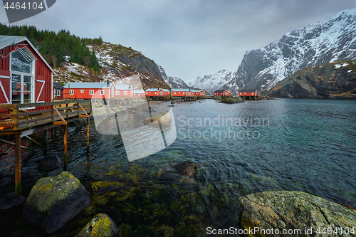Image of Nusfjord  fishing village in Norway