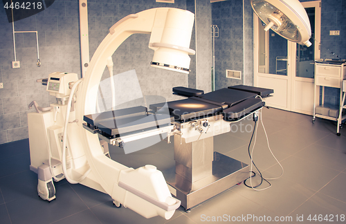 Image of hospital operating. medical equipment.