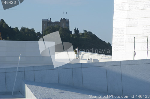 Image of Roof of the new Opera House in Oslo