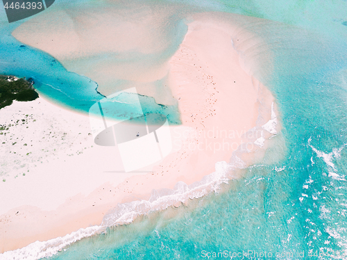 Image of The vast shifting sand bar and tidal flows