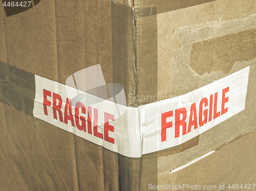 Image of Vintage looking Fragile picture