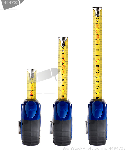 Image of Measuring tape on white