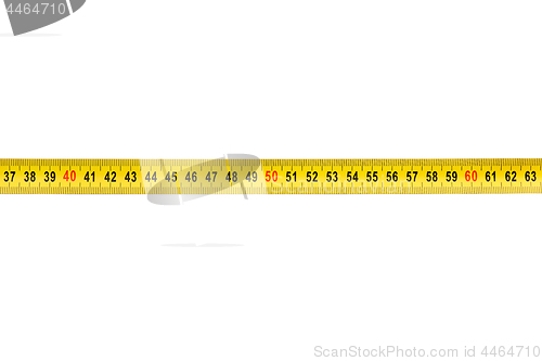 Image of Measuring tape on white