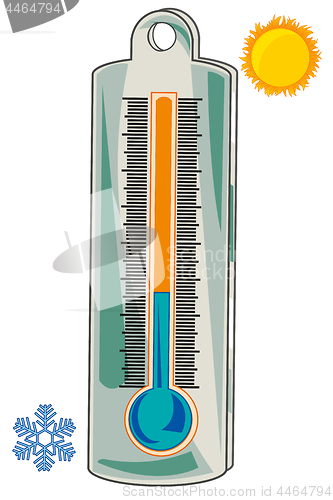 Image of Thermometer for measurement of the temperature of the air