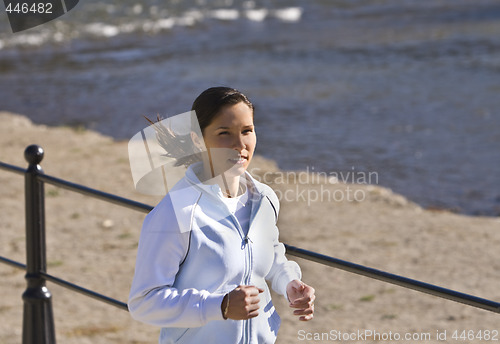 Image of Jogging on the riverside