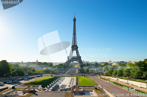Image of Tall Eiffel tower