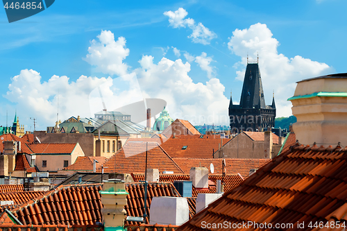 Image of Red roofs of Prague