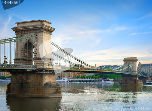 Image of Chain bridge on Danube