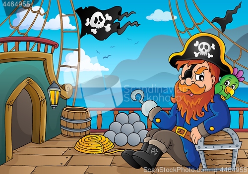 Image of Pirate ship deck thematics 1